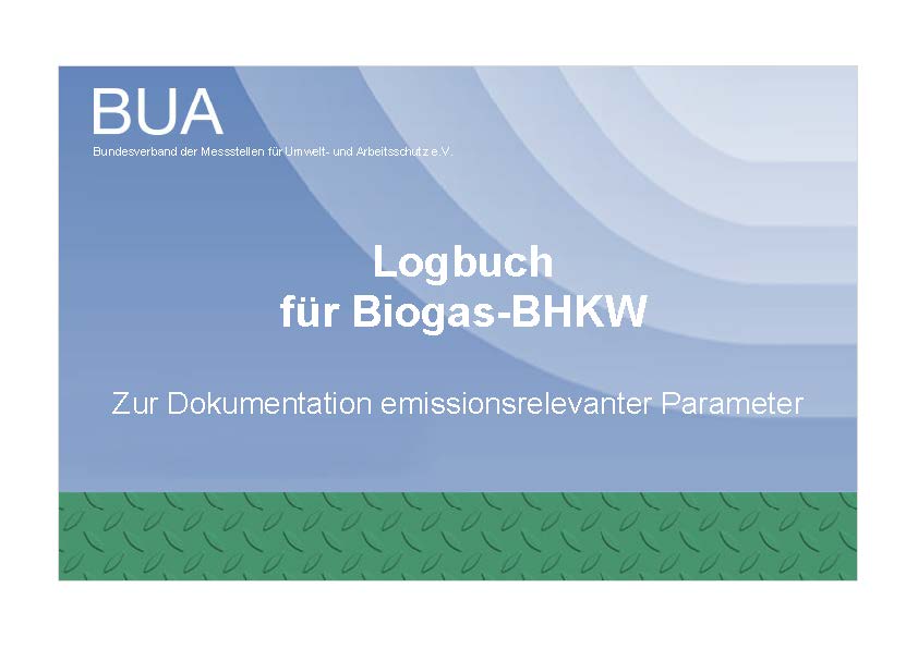 Emissionsmessungen 44. BImSchV-LogBuch